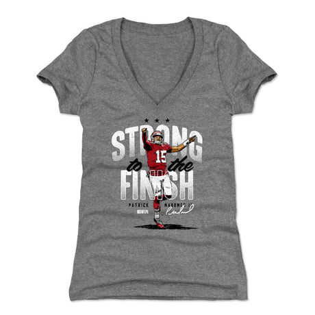 Patrick Mahomes Women's V-Neck T-Shirt | 500 LEVEL