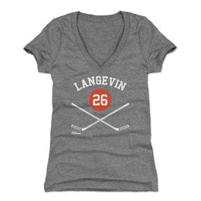 Dave Langevin Women's V-Neck T-Shirt | 500 LEVEL