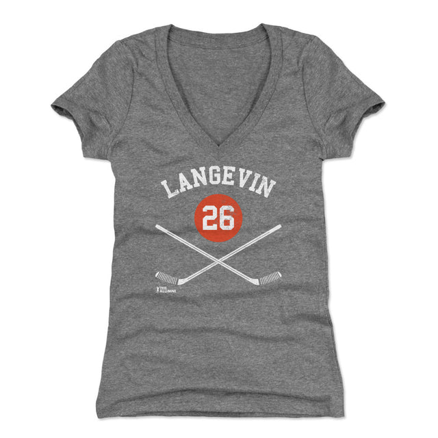 Dave Langevin Women's V-Neck T-Shirt | 500 LEVEL