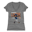 Francisco Lindor Women's V-Neck T-Shirt | 500 LEVEL