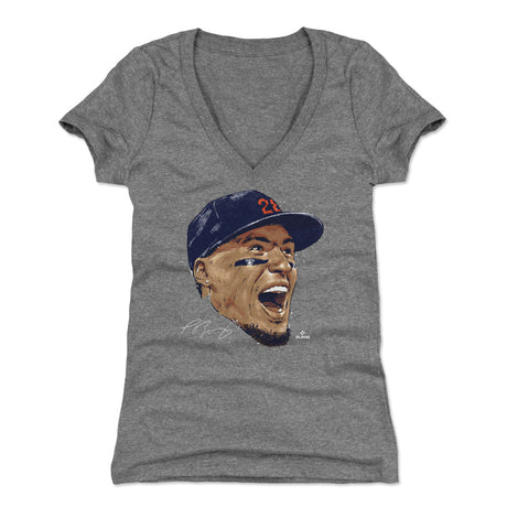 Javier Baez Women's V-Neck T-Shirt | 500 LEVEL