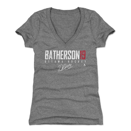 Drake Batherson Women's V-Neck T-Shirt | 500 LEVEL