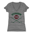 Jared Spurgeon Women's V-Neck T-Shirt | 500 LEVEL