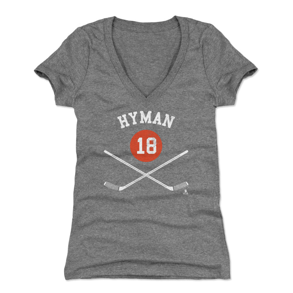 Zach Hyman Women's V-Neck T-Shirt | 500 LEVEL