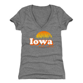 Iowa Women's V-Neck T-Shirt | 500 LEVEL