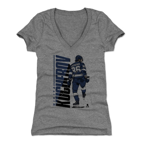 Nikita Kucherov Women's V-Neck T-Shirt | 500 LEVEL