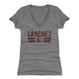 Cristopher Sanchez Women's V-Neck T-Shirt | 500 LEVEL