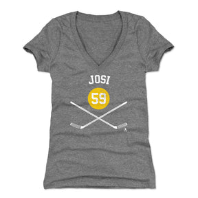 Roman Josi Women's V-Neck T-Shirt | 500 LEVEL