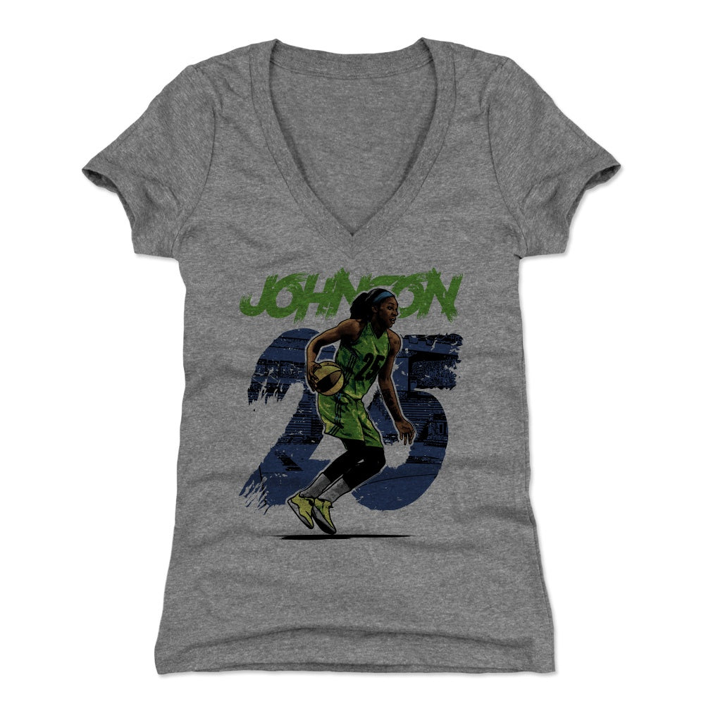 Glory Johnson Women&#39;s V-Neck T-Shirt | 500 LEVEL