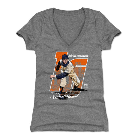 Hal Newhouser Women's V-Neck T-Shirt | 500 LEVEL