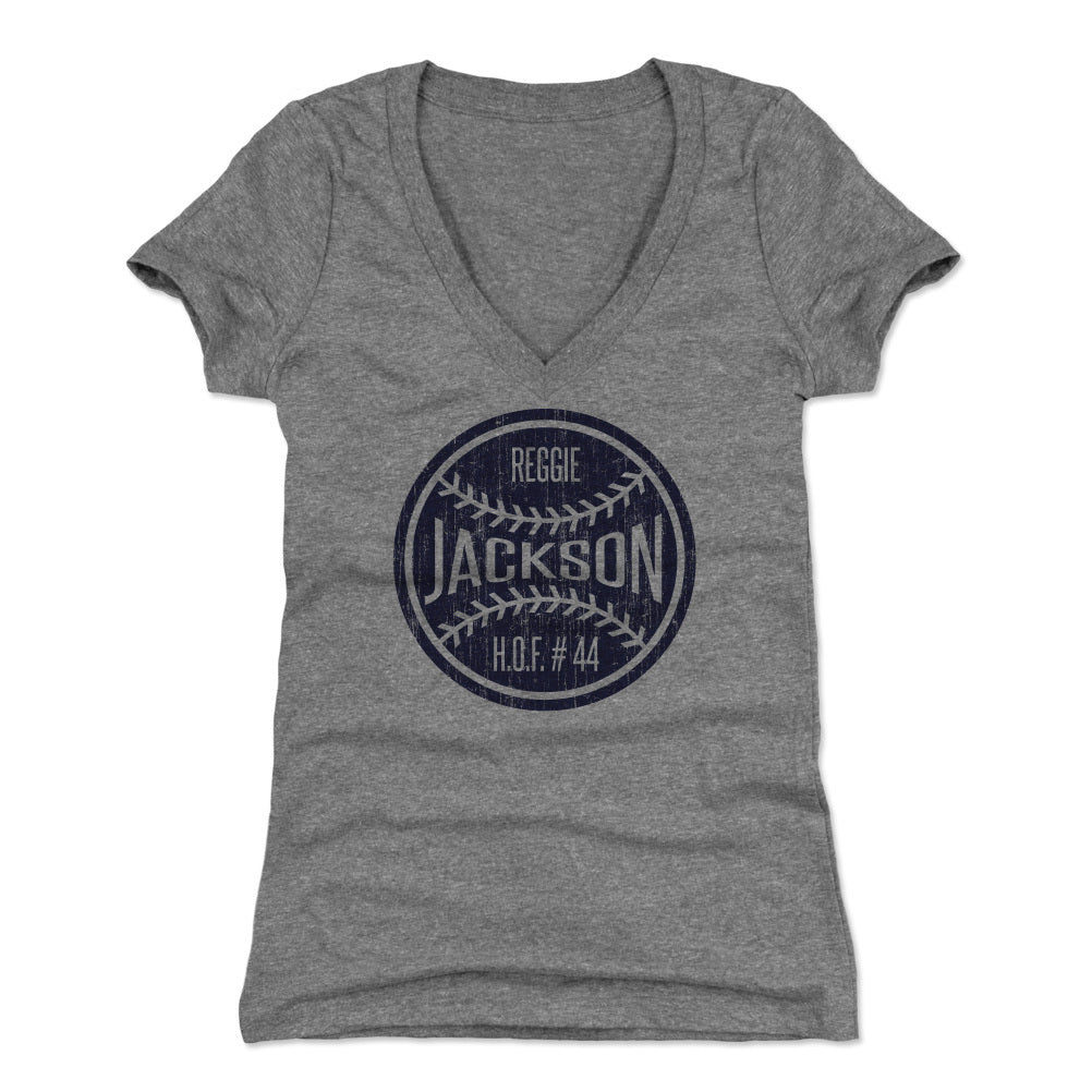 Reggie Jackson Women's V-Neck T-Shirt | 500 LEVEL