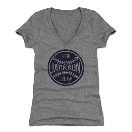Reggie Jackson Women's V-Neck T-Shirt | 500 LEVEL