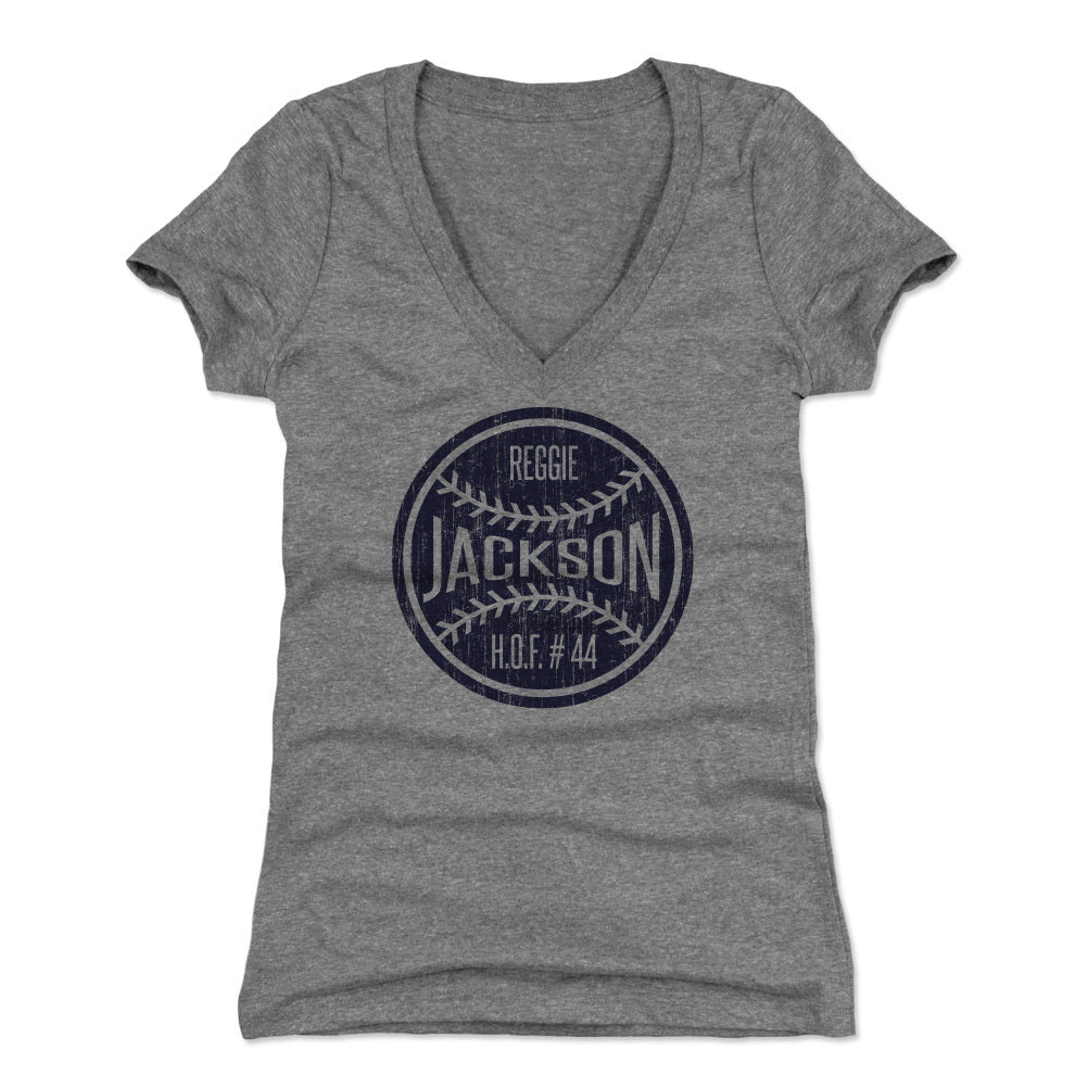 Reggie Jackson Women&#39;s V-Neck T-Shirt | 500 LEVEL