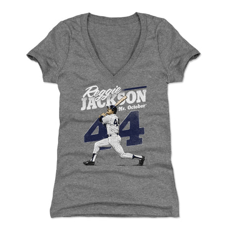 Reggie Jackson Women's V-Neck T-Shirt | 500 LEVEL