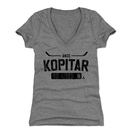 Anze Kopitar Women's V-Neck T-Shirt | 500 LEVEL