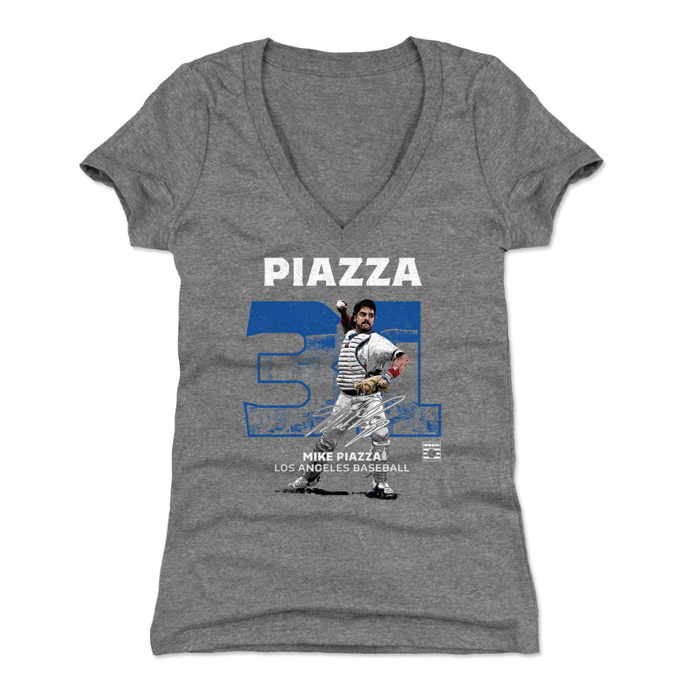 Mike Piazza Women's V-Neck T-Shirt | 500 LEVEL