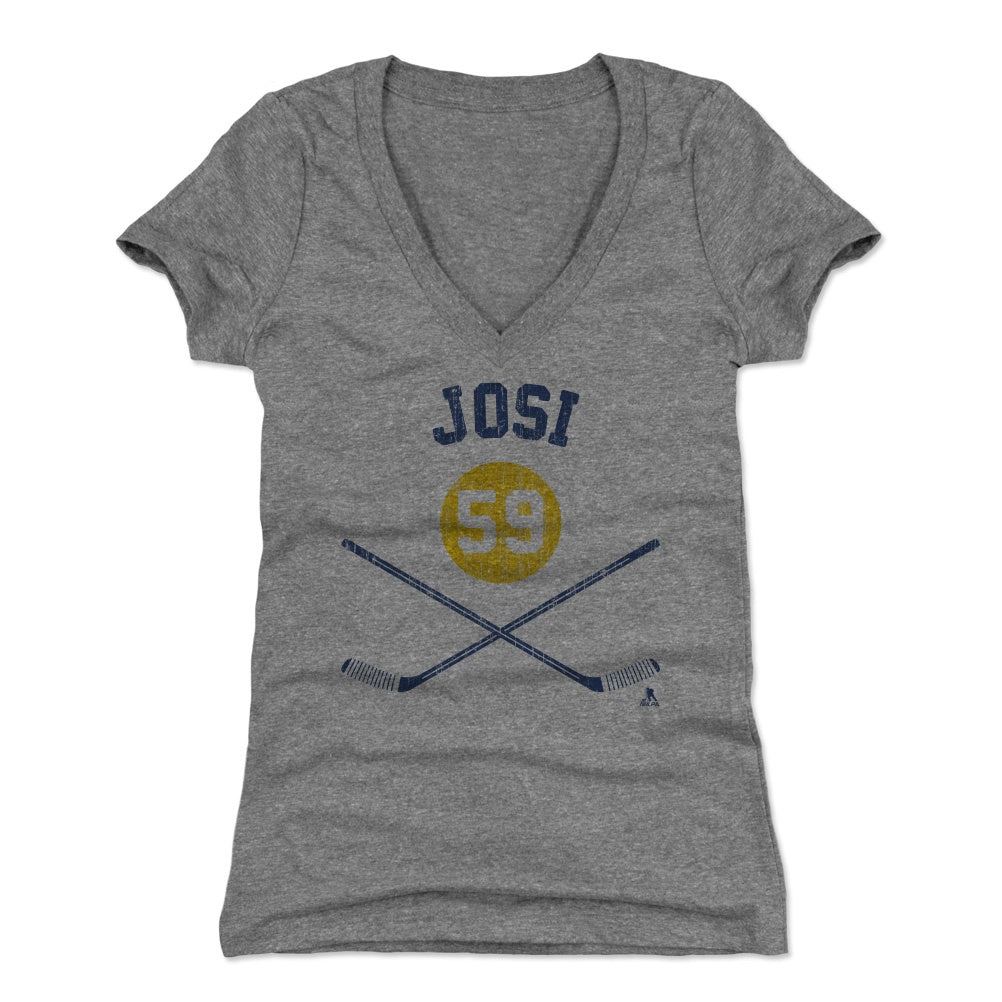 Roman Josi Women's V-Neck T-Shirt | 500 LEVEL
