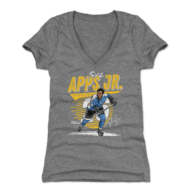 Syl Apps Jr. Women's V-Neck T-Shirt | 500 LEVEL