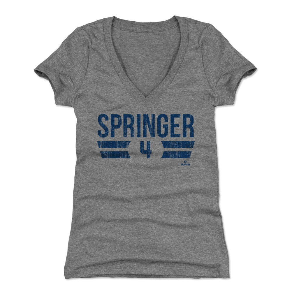 George Springer Women's V-Neck T-Shirt | 500 LEVEL