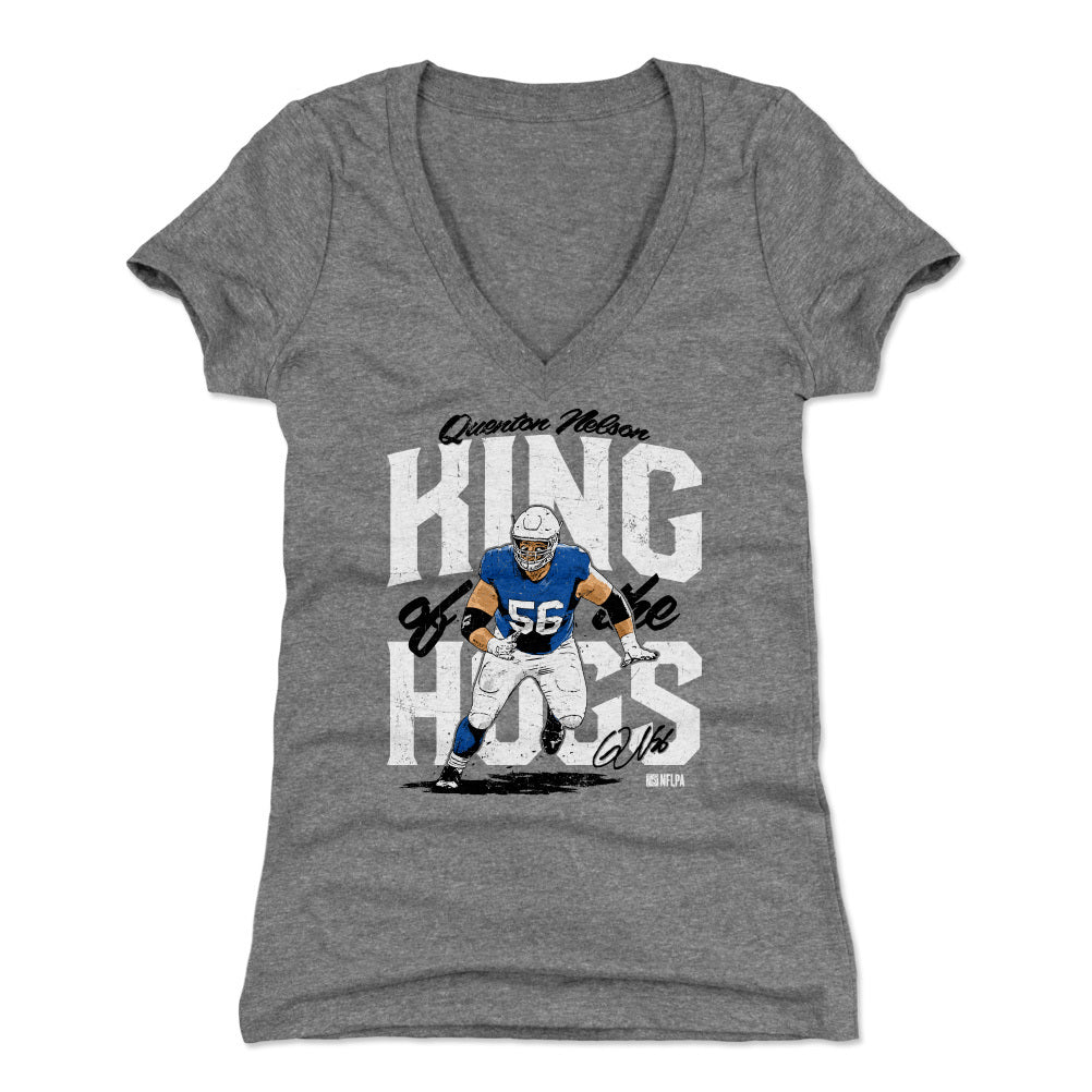 Quenton Nelson Women's V-Neck T-Shirt | 500 LEVEL