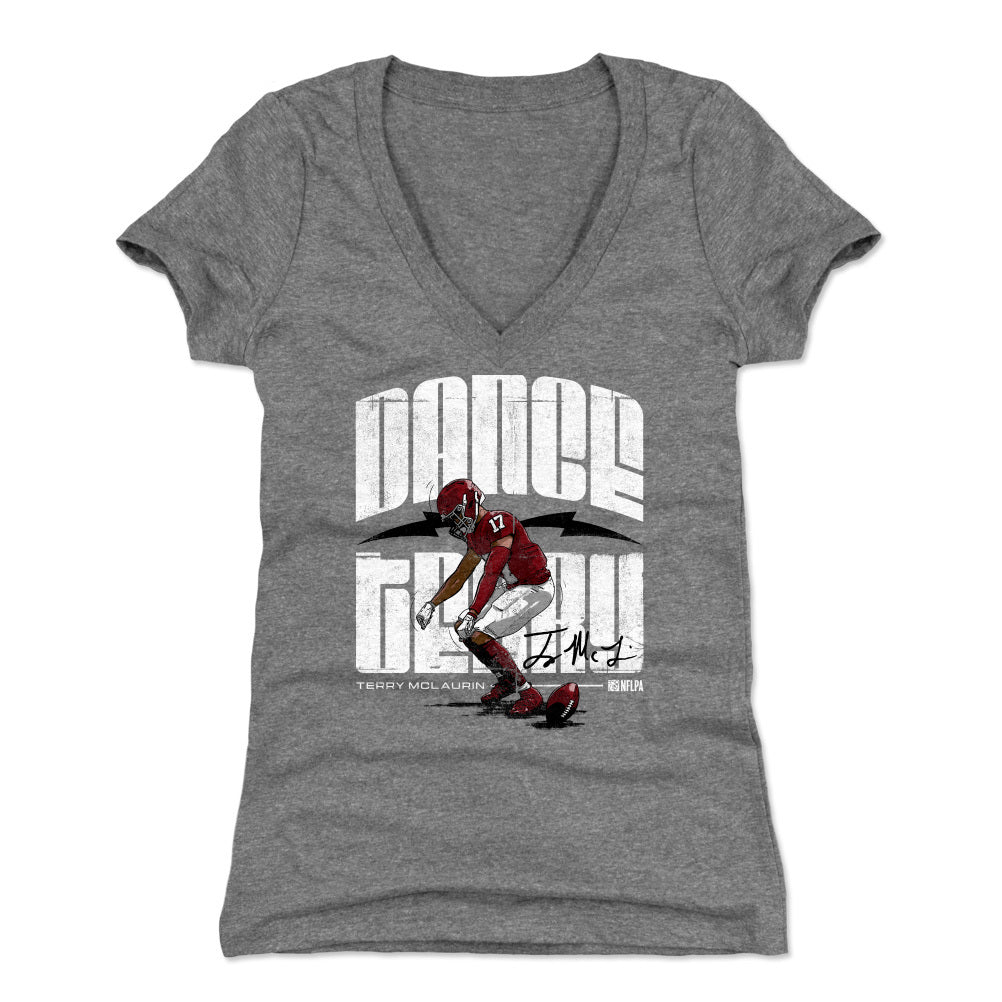 Terry McLaurin Women's V-Neck T-Shirt | 500 LEVEL