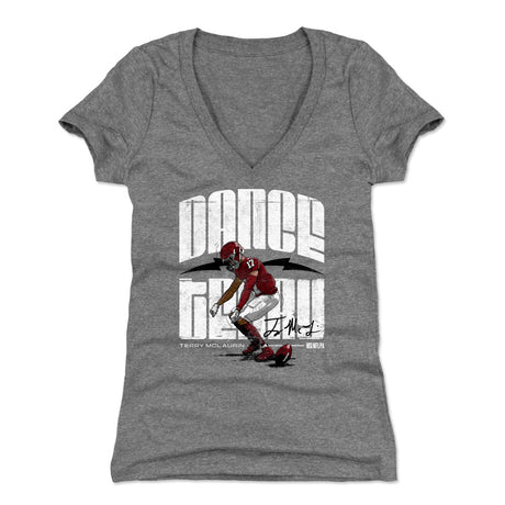 Terry McLaurin Women's V-Neck T-Shirt | 500 LEVEL