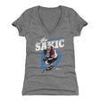 Joe Sakic Women's V-Neck T-Shirt | 500 LEVEL