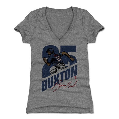 Byron Buxton Women's V-Neck T-Shirt | 500 LEVEL