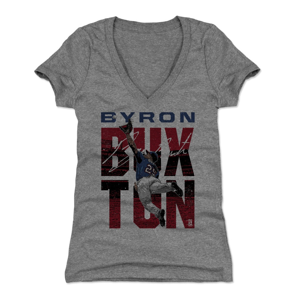 Byron Buxton Women's V-Neck T-Shirt | 500 LEVEL