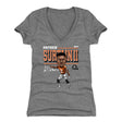 Patrick Surtain II Women's V-Neck T-Shirt | 500 LEVEL