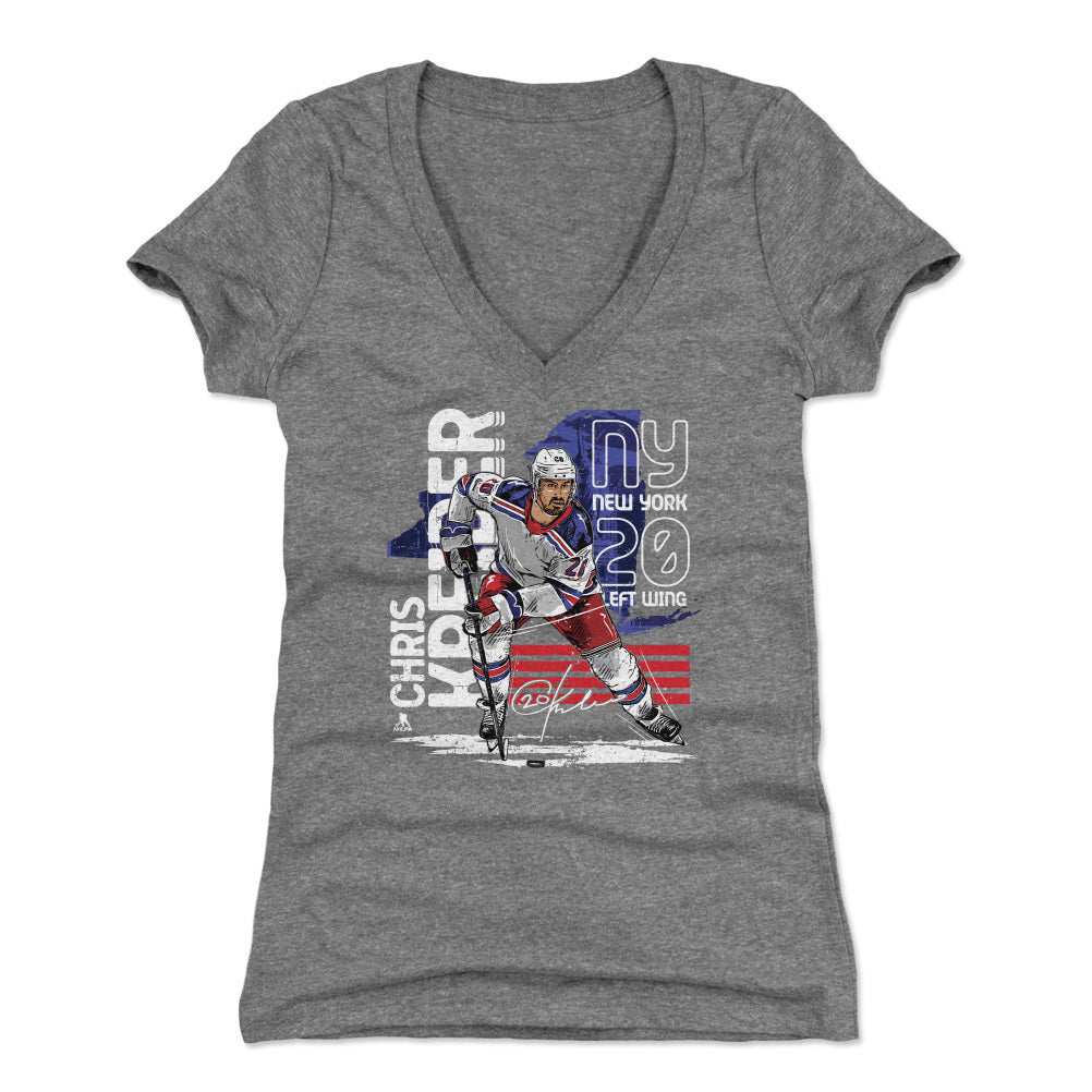 Chris Kreider Women&#39;s V-Neck T-Shirt | 500 LEVEL