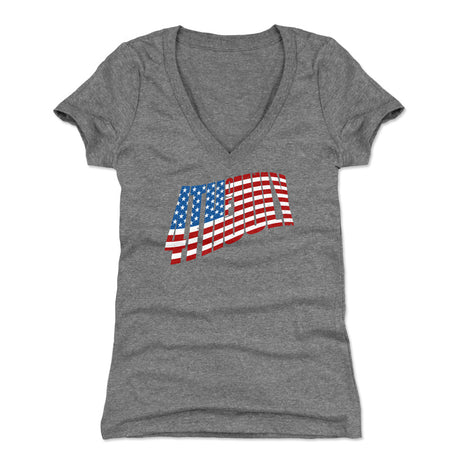USA Women's V-Neck T-Shirt | 500 LEVEL