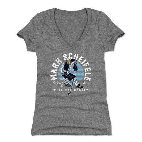 Mark Scheifele Women's V-Neck T-Shirt | 500 LEVEL