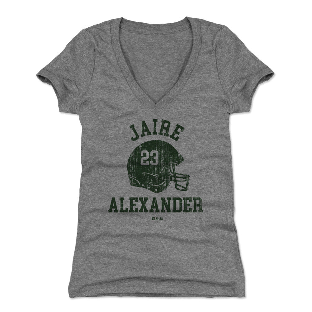 Jaire Alexander Women&#39;s V-Neck T-Shirt | 500 LEVEL