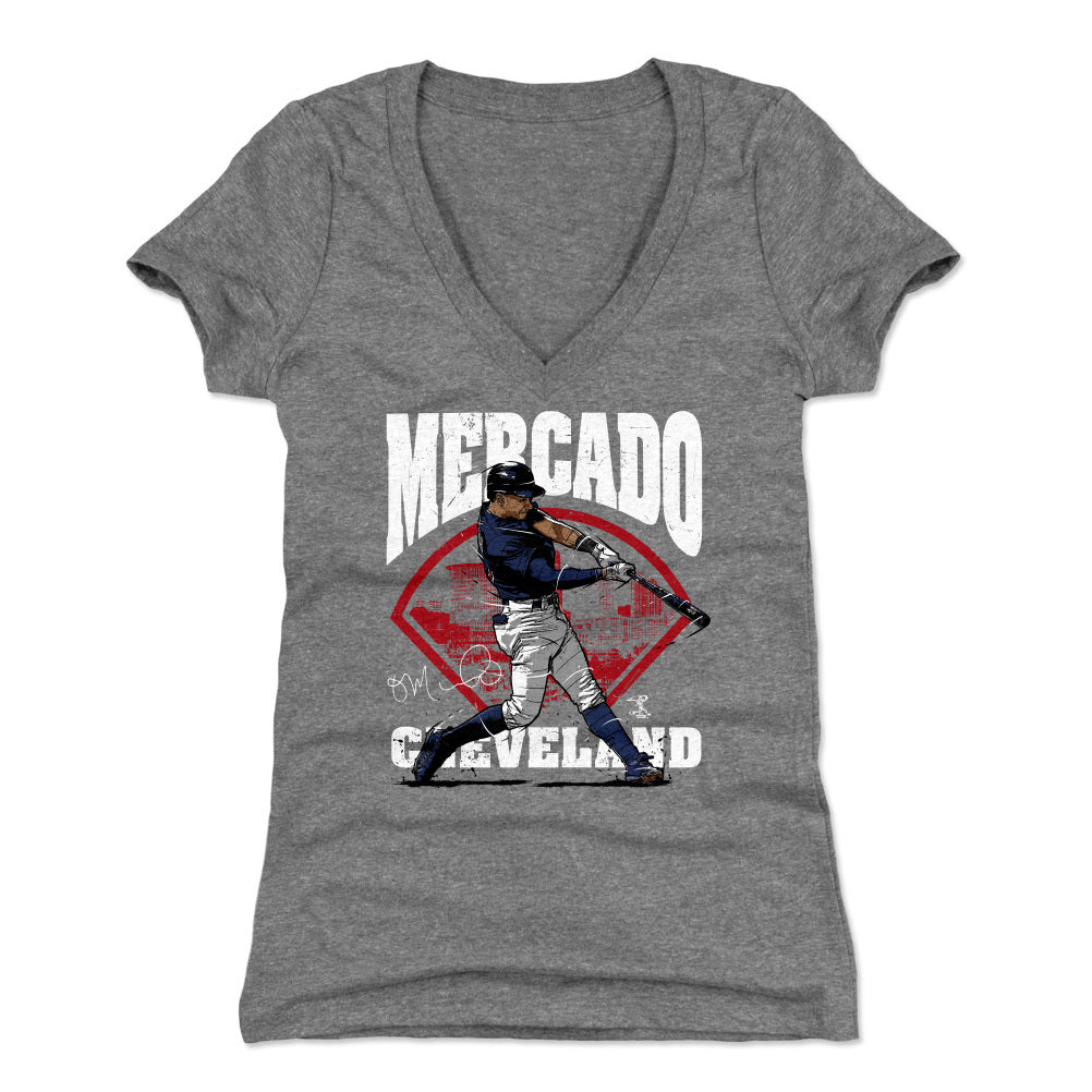 Oscar Mercado Women&#39;s V-Neck T-Shirt | 500 LEVEL