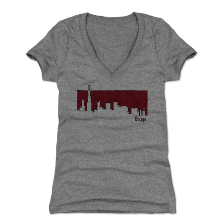Chicago Women's V-Neck T-Shirt | 500 LEVEL