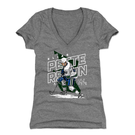 Elias Pettersson Women's V-Neck T-Shirt | 500 LEVEL