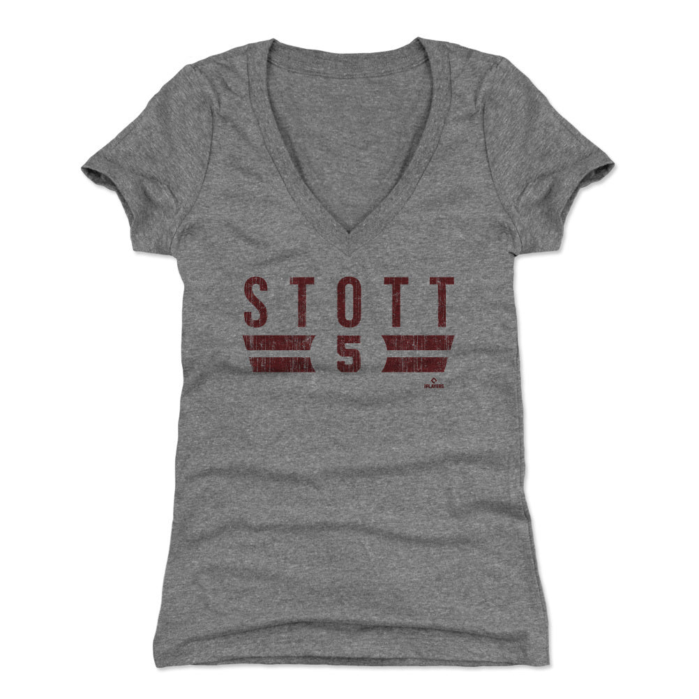 Bryson Stott Women's V-Neck T-Shirt | 500 LEVEL
