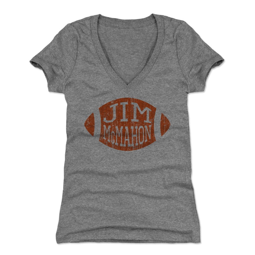 Jim McMahon Women's V-Neck T-Shirt | 500 LEVEL