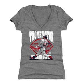 Jim Thome Women's V-Neck T-Shirt | 500 LEVEL