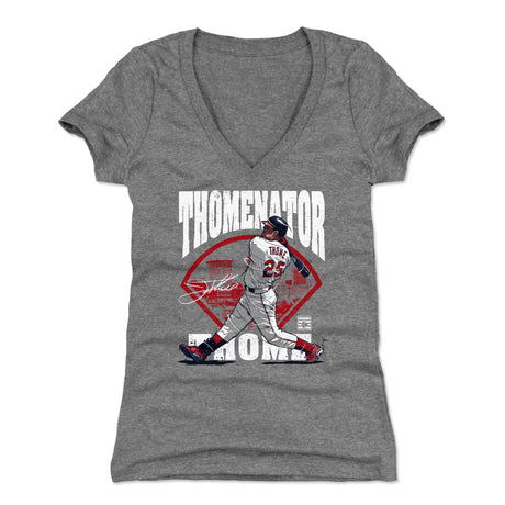 Jim Thome Women's V-Neck T-Shirt | 500 LEVEL