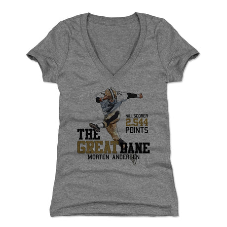 Morten Andersen Women's V-Neck T-Shirt | 500 LEVEL