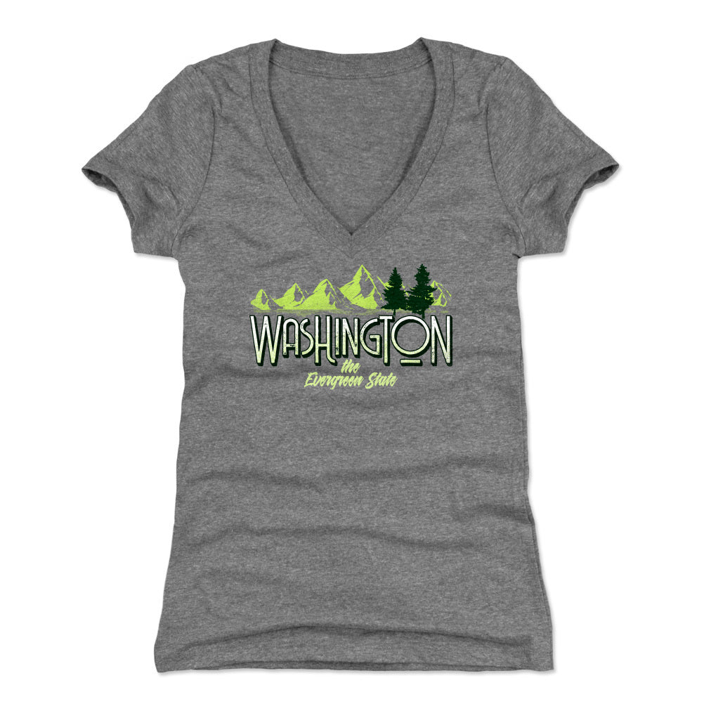 Washington D.C. Women's V-Neck T-Shirt | 500 LEVEL