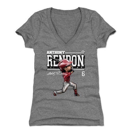 Anthony Rendon Women's V-Neck T-Shirt | 500 LEVEL