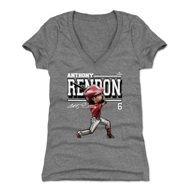 Anthony Rendon Women's V-Neck T-Shirt | 500 LEVEL