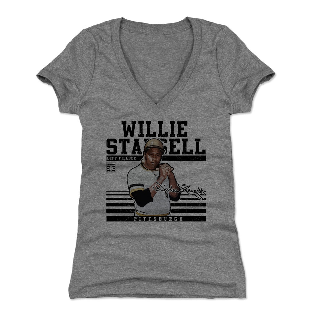 Willie Stargell Women&#39;s V-Neck T-Shirt | 500 LEVEL