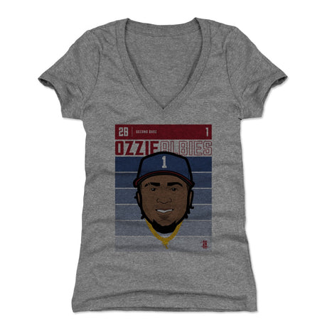 Ozzie Albies Women's V-Neck T-Shirt | 500 LEVEL