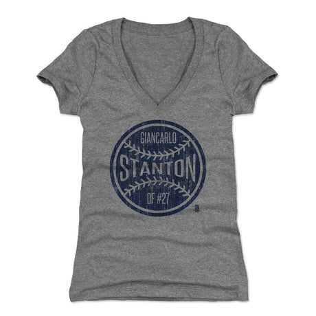 Giancarlo Stanton Women's V-Neck T-Shirt | 500 LEVEL