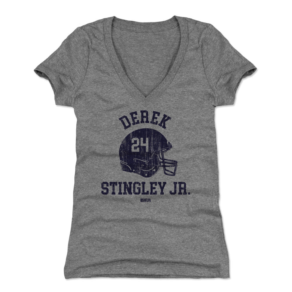 Derek Stingley Jr. Women's V-Neck T-Shirt | 500 LEVEL
