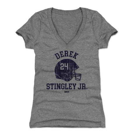Derek Stingley Jr. Women's V-Neck T-Shirt | 500 LEVEL